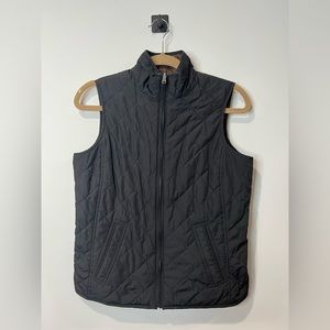 Ralph Lauren ~ Reversible Vest ~ Black/Brown Plaid ~ Women’s Size Small